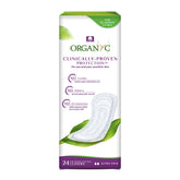 Organyc empaque frontal mostrando caja y protección discreta