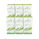 Organyc paquete frontal mostrando etiquetado claro y beneficio natural