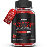 ORPHIC NUTRITION frasco frontal del producto mostrando 120 gomitas y beneficio de conveniencia