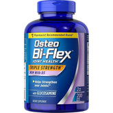Osteo Bi-Flex envase frontal mostrando 200 tabletas y beneficios de movilidad