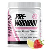 Outwork Nutrition frente del envase mostrando la marca y beneficio energético