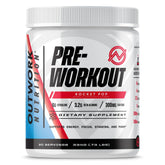 Outwork Nutrition frente del envase mostrando sabor Rocket Pop y beneficio energético