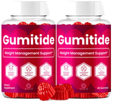 OVICIA paquete frontal de Gumitide Gummies mostrando presentación conveniente para dos meses