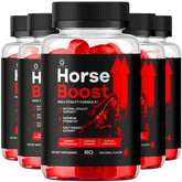 OVICIA frasco frontal de Horse Boost Gummies mostrando etiqueta y cantidad