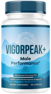 OVICIA Vigor Peak frontal del envase mostrando diseño y cantidad 60 cápsulas, aporta confianza