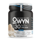 OWYN Pro Elite frente del envase mostrando etiqueta y beneficios claros