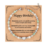 Pavkki pulsera empaquetada lista para regalo con tarjeta informativa