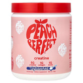 Peach Perfect frasco frontal mostrando etiqueta y 30 servicios, fácil identificación de beneficios