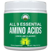 Peak Performance empaque frontal mostrando sabor limón lima y beneficios