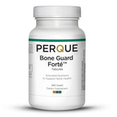 PERQUE frasco frontal de Bone Guard Forte 20 mostrando envase profesional y confianza