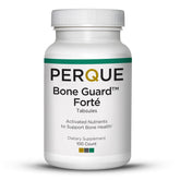 PERQUE frasco Bone Guard Forte mostrando envase y beneficio nutricional