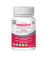 Pharmaris Ferofit frasco delantero mostrando etiqueta clara y contenido informativo