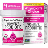 Physician's CHOICE vista frontal del envase mostrando 60 cápsulas y beneficios visibles