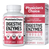 Physician's CHOICE frontal del envase mostrando fórmula para digestión y confianza