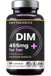 PHYTOCHOICE envase frontal mostrando dosis alta y 60 cápsulas para confianza