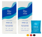 Piper Biosciences frente del empaque con doble caja, práctico portable