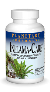 Planetary Herbals frasco frontal mostrando 120 tabletas y concentración 1165 mg