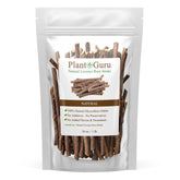 Plant Guru palitos de regaliz frontal muestra producto natural