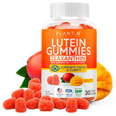 PLANT.O NUTRITION envase frontal mostrando gomitas y beneficios