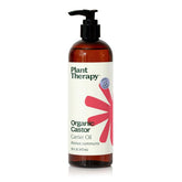 Plant Therapy botella frontal 16 oz mostrando el envase y sello orgánico