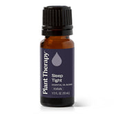 Plant Therapy frasco Sleep Tight frente mostrando etiqueta clara y volumen