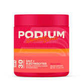 Podium Nutrition envase frente Fruit Punch muestra porciones claras