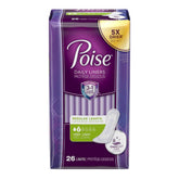 Poise empaque frontal 78 uds mostrando protección discreta y conveniencia