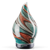 Porseme difusor frontal teal mostrando diseño y beneficio decorativo