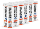 Precision Hydration tubo naranja frontal mostrando la marca y concentración 1000mg/L, práctico para llevar