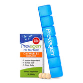 Prevagen envase frontal masticables sabor naranja mostrando diseño y conveniencia