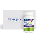 Prevagen frontal de caja muestra diseño y almacenamiento práctico
