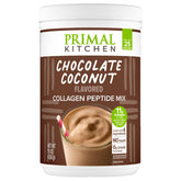 Primal Kitchen envase frontal mostrando sabor chocolate coco y ventajas