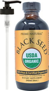 PRIME NATURAL vista frontal de la botella 8oz con etiqueta clara y beneficios