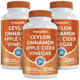 PrimeMD envase frontal con canela Ceylán, muestra conveniencia diaria