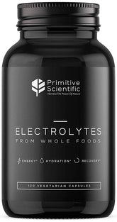 Primitive Scientific frontal del producto mostrando frasco y diseño, beneficio transporte cómodo