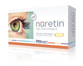 PRN Nuretin frasco frontal mostrando etiqueta y beneficio de soporte ocular