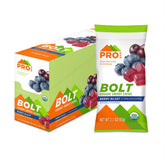 PROBAR empaquetado frontal mostrando gomitas Berry Blast y beneficios orgánicos