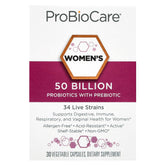 ProBioCare frasco frontal mostrando etiqueta y beneficios clave