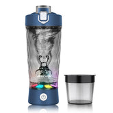 PROCHAIN vista frontal del shaker 22oz, diseño resistente y seguro