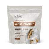 ProDough vista frontal del envase Coconut Cream, presentación atractiva y clara