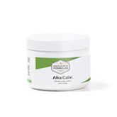 PROFESSIONAL COMPLEMENTARY HEALTH FORMULAS Alka Calm frente del envase mostrando porciones y sabor