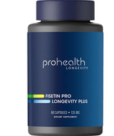 ProHealth frasco frontal mostrando etiqueta clara y beneficios certificados