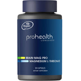 ProHealth frasco frontal mostrando el etiquetado y benefício cognitivo
