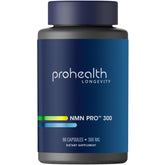ProHealth frasco frontal mostrando NMN Pro 300 y confianza en calidad
