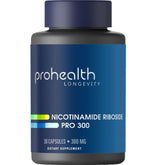 ProHealth frasco frontal mostrando etiqueta y cantidad para confianza