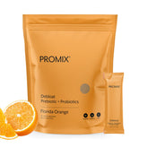 ProMix Nutrition frontal del empaque mostrando la marca y beneficio digestivo