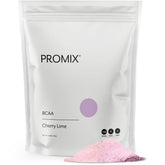 Promix etiqueta frontal del envase mostrando sabor Cherry Limeade y claridad del producto