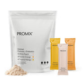 ProMix Nutrition frente del empaque mostrando el producto y beneficios principales