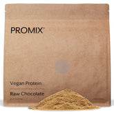 ProMix Nutrition envase frontal Raw Chocolate mostrando marca y beneficio proteico
