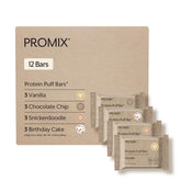ProMix Nutrition vista frontal del pack variado mostrando sabores y caja